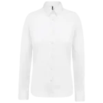 Chemise popeline manches longues femme