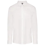 Chemise popeline manches longues homme