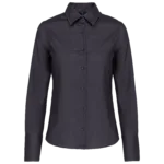 Chemise manches longues sans repassage femme