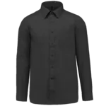 Chemise popeline polycoton entretien facile homme