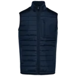 Bodywarmer bi-matière homme