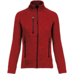 Veste zippée chinée femme
