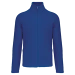 Veste micropolaire zippée manches raglan homme