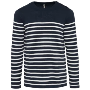 Kariban K989, coloris Striped Navy