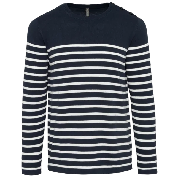Kariban K989, coloris Striped Navy