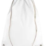 Sac à dos en coton avec cordelettes