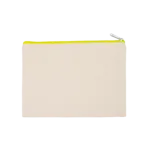 Pochette en coton canvas – grand modèle
