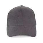 Casquette 5 panneaux en velours