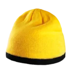 Bonnet bande bicolore contrastée