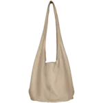 Sac bandoulière en molleton