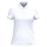 Polo écoresponsable maille piquée femme