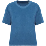 T-shirt écoresponsable en éponge femme