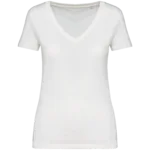T-shirt écoresponsable col V femme