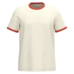 T-shirt ringer écoresponsable à bords contrastés effet délavé homme