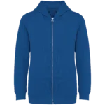 Sweat-shirt écoresponsable zippé à capuche enfant