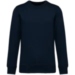 Sweat-shirt écoresponsable à col rond à épaules tombantes French Terry unisexe