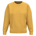 Sweat-shirt écoresponsable à col rond à épaules tombantes femme