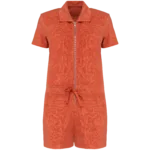 Combinaison short écoresponsable en éponge femme