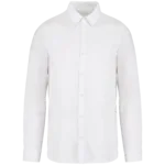 Chemise écoresponsable délavée homme