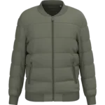 Veste matelassée écoresponsable à col teddy unisexe