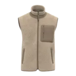 Bodywarmer écoresponsable en sherpa unisexe