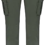 Pantalon cargo écoresponsable délavé femme