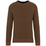Pull écoresponsable à grosses mailles homme
