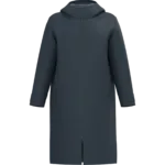 Parka longue doublée sherpa unisexe
