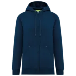 Veste zippée à capuche unisexe