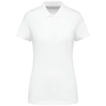Polo Supima® manches courtes femme