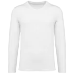 T-shirt Supima® col V manches longues homme