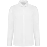 Chemise popeline manches longues homme