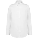 Chemise twill manches longues femme