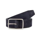 Ceinture cuir  velours homme