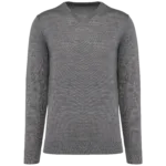 Pull Mérinos col V homme