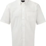 Chemise homme manches courtes Oxford