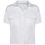 Chemise écoresponsable oversize en lyocell femme