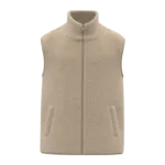 Veste sans manches en sherpa homme