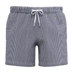 Short de bain écoresponsable rayé homme