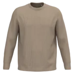 Pull écoresponsable à col rond homme