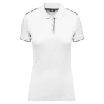 Polo Day To Day contrasté manches courtes femme