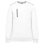 Sweat-shirt Day To Day zip poche contrastée unisexe