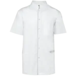 Blouse polycoton avec boutons-pression homme