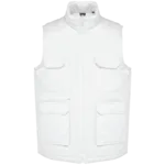 Gilet polycoton multipoches rembourré unisexe