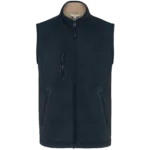 Bodywarmer polaire avec intérieur sherpa unisexe